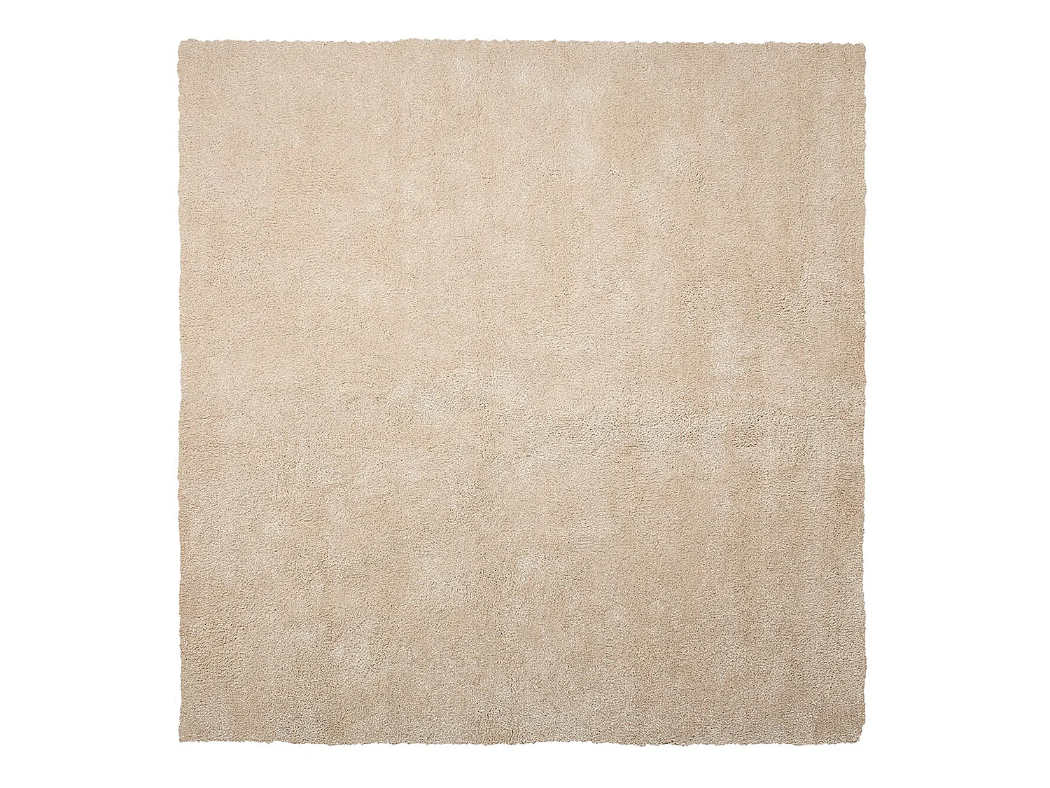 Dywan shaggy 200 x 200 cm beżowy DEMRE 178131 - obrazek 1