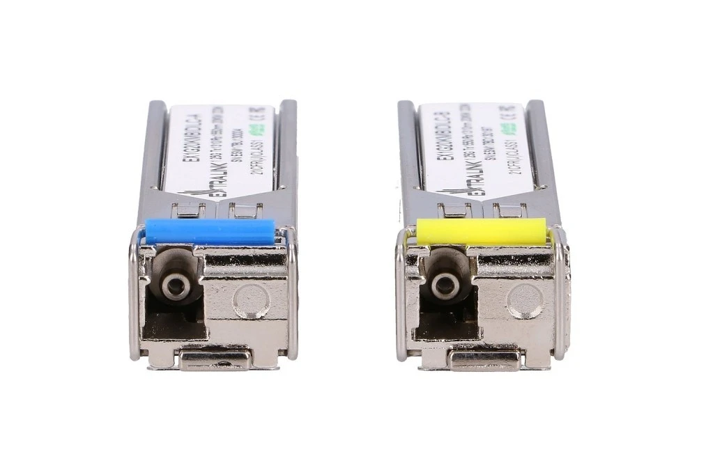 Moduł SFP WDM 1,25Gbps, 1310/1550nm, single mode, 20km, LC, DOM, para Extralink SFP 1.25G - obrazek 3