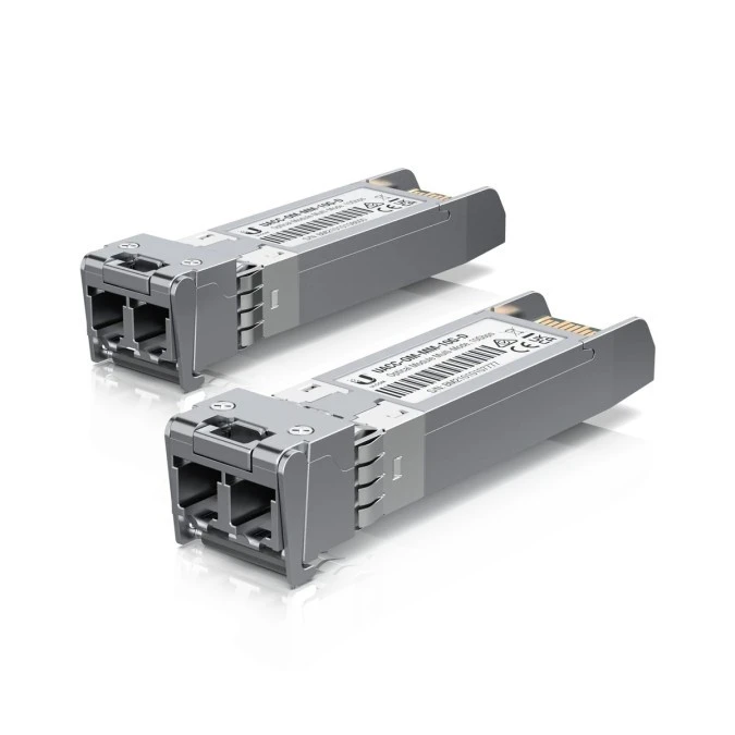 Moduł SFP+ Duplex LC, MM, 850nm, 10Gbps, 300m Ubiquiti UACC‑OM‑MM‑10G‑D‑2 - obrazek 1