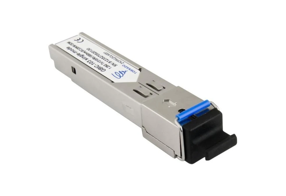 Moduł SFP GBIC‑103, single‑mode, 1,25G, Tx:1310 / Rx:1550, SC, 20KM, DDM (TORNADO) - obrazek 2