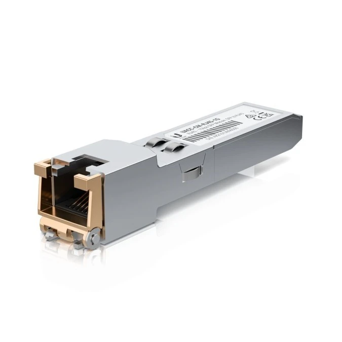 Moduł SFP 1Gb/s, RJ45 Ubiquiti UACC‑CM‑RJ45‑1G - obrazek 1