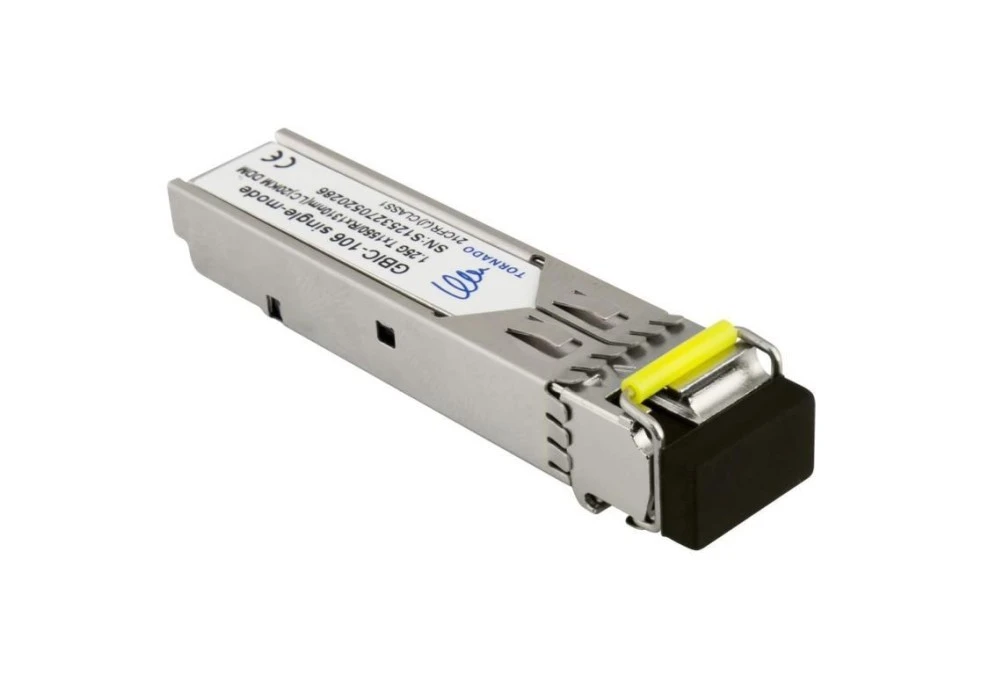 Moduł SFP GBIC‑106, single‑mode, 1,25G, Tx:1550 / Rx:1310, LC, 20KM, DDM (TORNADO) - obrazek 2