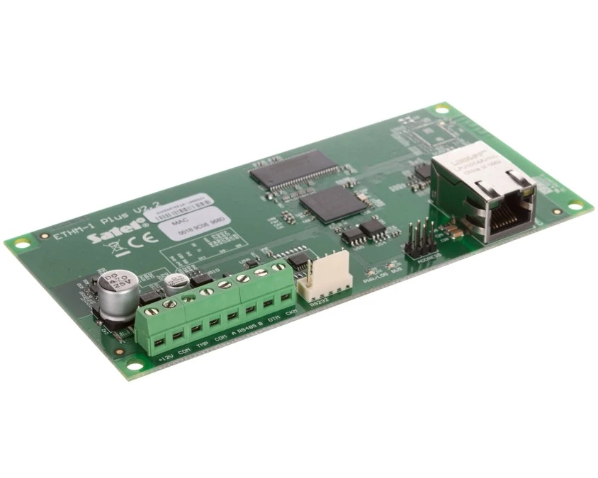 Moduł rozbudowy centrali systemu alarmowego komunikacyjny TCP/IP do central serii INTEGRA/ VERSA ETHM‑1 PLUS