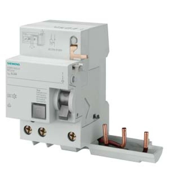 Moduł różnicowoprądowy do 5SY, 3P typ AC, In: 40 A, 30 mA, Un AC: 400 V 5SM2332‑0