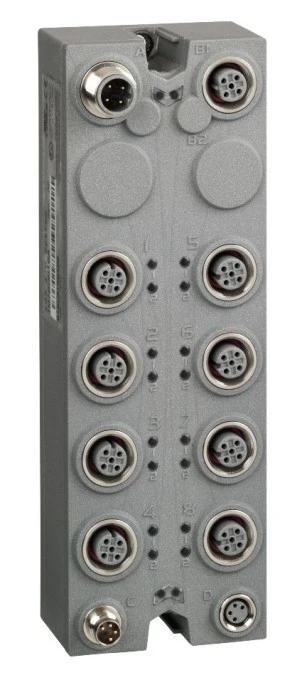 Moduł rozszerzeń 16DI/DO 24VDC/0,5A/M12 TM7BDM16A - obrazek 1