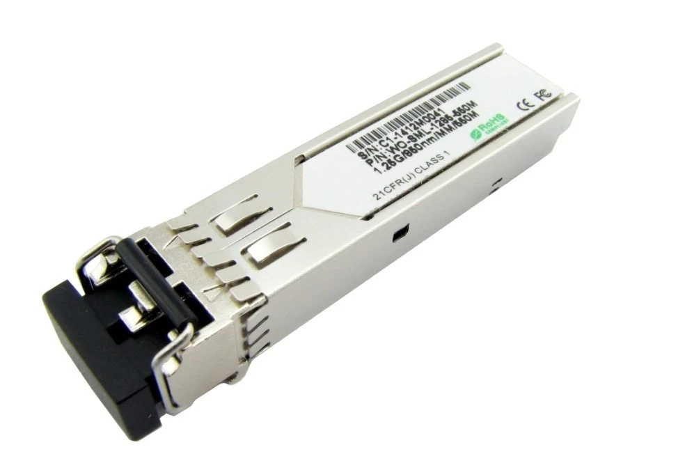 Moduł SFP (mini‑GBIC) wielomodowy MM LC duplex TX=850nm 550m 1Gbit/s - obrazek 1