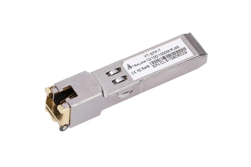 Moduł SFP do RJ45 1,25Gbps, 1000BASE‑T, 100m, dedykowany dla HP/ARUBA Extralink SFP 1.25G - obrazek 1