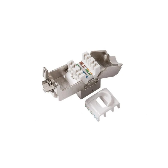 Moduł RJ45 keystone kat.6 STP beznarzędziowy CCAS‑K6‑STP - obrazek 2