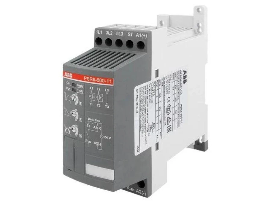 Moduł: softstart Uzas: 208÷600VAC na szynę DIN 24VDC 4kW 9A 1SFA896105R1100 - obrazek 1