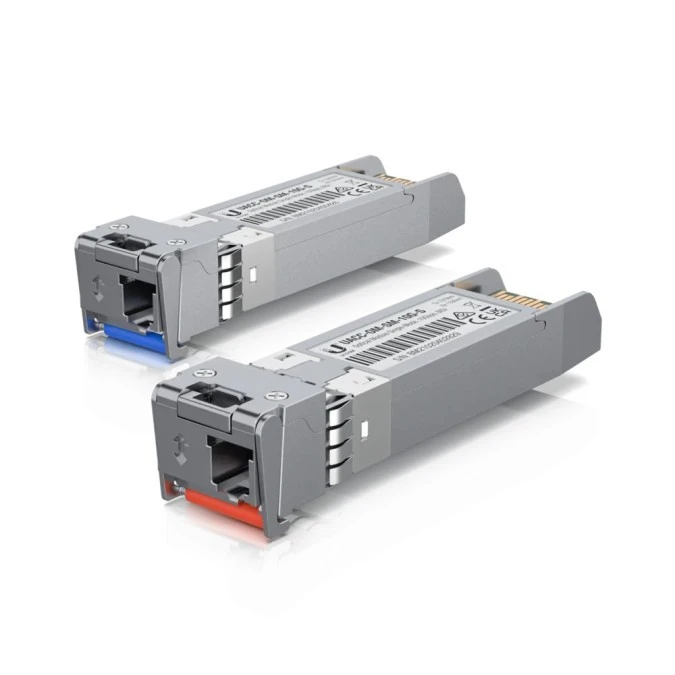 Moduł SFP+ BIDI, SM, Simplex LC, 10Gbps, 10km Ubiquiti UACC‑OM‑SM‑10G‑S‑2 - obrazek 1