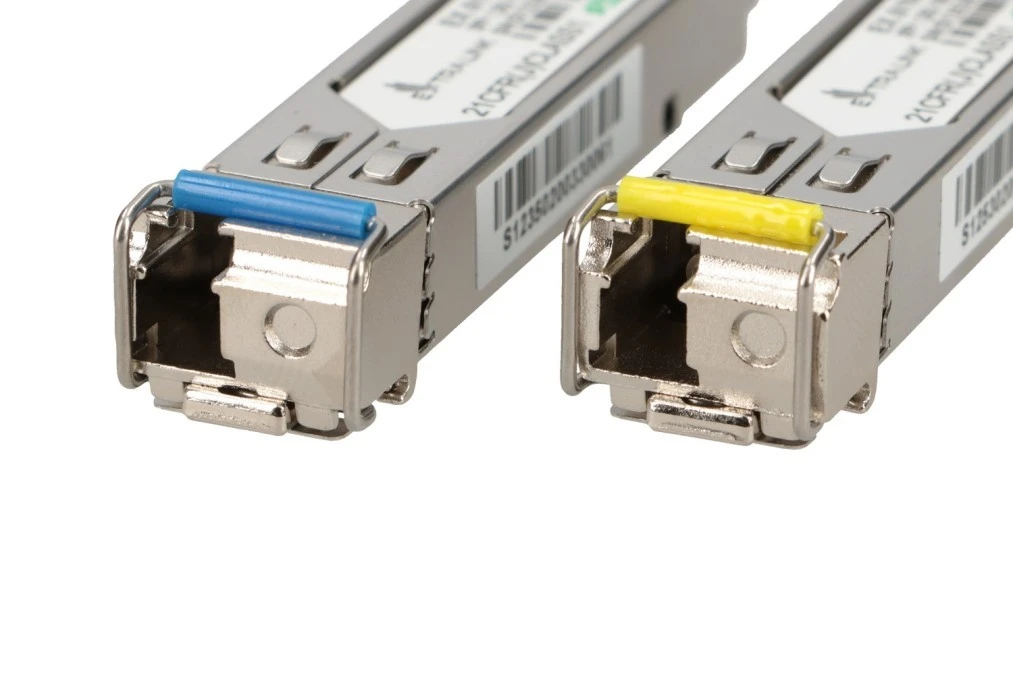 Moduł SFP WDM 1,25Gbps, 1310/1550nm, single mode, 3km, LC, DOM, para Extralink SFP 1.25G - obrazek 3