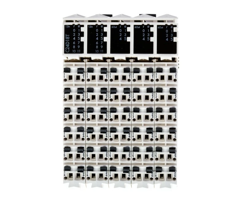 Moduł rozszerzeń I/O kompakt 24VDC 24DI/18DO TM5C24D18T - obrazek 1