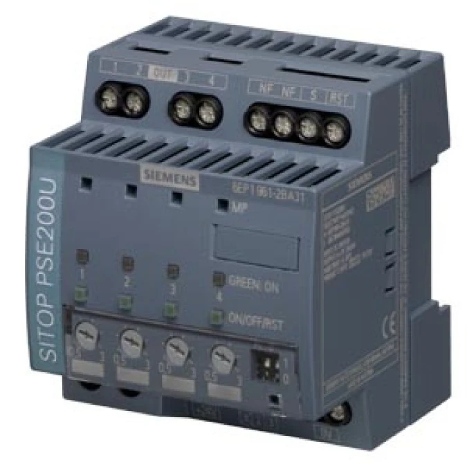Moduł selektywny SITOP PSE200U 3A DC 24 V/12A 6EP1961‑2BA31 - obrazek 1