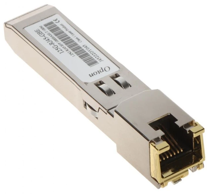 Moduł SFP z gniazdem RJ‑45 SFP‑RJ45/1G - obrazek 1