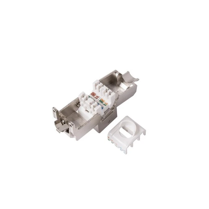 Moduł RJ45 keystone kat.5e STP beznarzędziowy CCAS‑K5E‑STP - obrazek 2