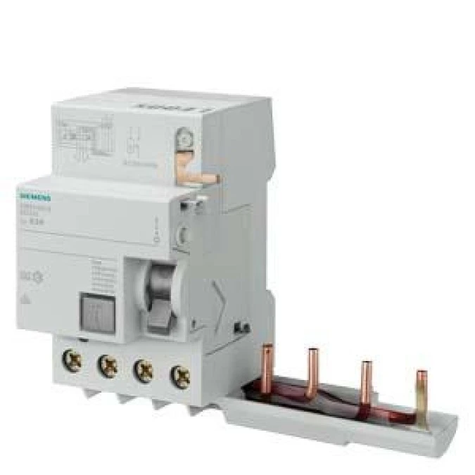 Moduł różnicowoprądowy 5SL4 4‑pole type AC In: 40 A 30 mA Un AC: 400 V 5SM2343‑0
