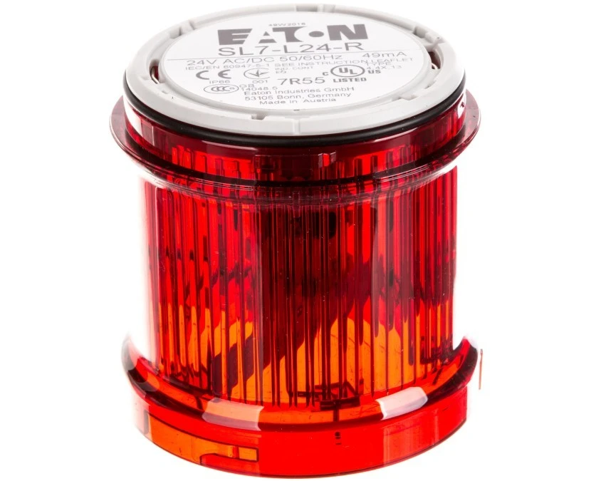 Moduł światła ciągłego czerwony LED 24V AC/DC SL7‑L24‑R 171463 - obrazek 1