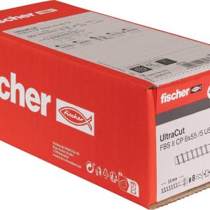 Fischer 543581 ULTRACUT FBS II 8×90 25/- SK A4 Śruba do betonu 50 szt. Fischer 543581 ULTRACUT FBS II 8×90 25/- SK A4 Śruba do betonu 50 szt.