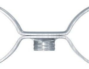 Fischer 545774 Zacisk dystansowy śrubowy metalowy, podwójny, AMD 17-19 180 mm 25 szt. Fischer 545774 Zacisk dystansowy śrubowy metalowy, podwójny, AMD 17-19 180 mm 25 szt.