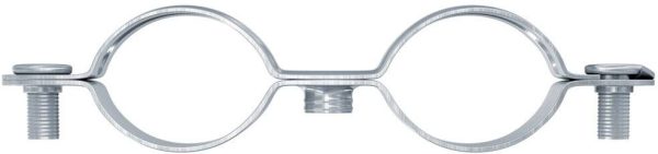 Fischer 545774 Zacisk dystansowy śrubowy metalowy, podwójny, AMD 17-19 180 mm 25 szt.