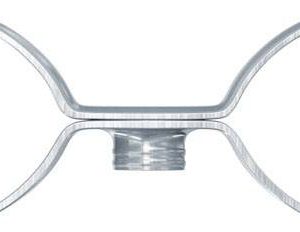 Fischer 545776 Zacisk dystansowy śrubowy metalowy, podwójny, AMD 24-27 180 mm 25 szt. Fischer 545776 Zacisk dystansowy śrubowy metalowy, podwójny, AMD 24-27 180 mm 25 szt.