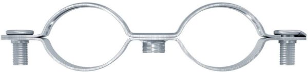 Fischer 545776 Zacisk dystansowy śrubowy metalowy, podwójny, AMD 24-27 180 mm 25 szt.