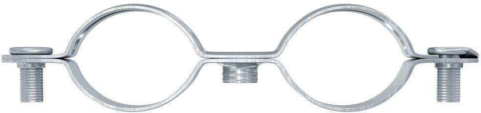 Fischer 545776 Zacisk dystansowy śrubowy metalowy, podwójny, AMD 24-27 180 mm 25 szt. - obrazek 1