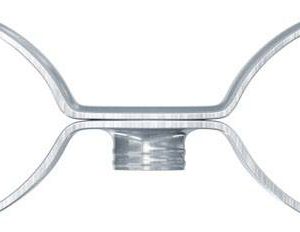 Fischer 545773 Zacisk dystansowy śrubowy metalowy, podwójny, AMD 14-16 180 mm 25 szt. Fischer 545773 Zacisk dystansowy śrubowy metalowy, podwójny, AMD 14-16 180 mm 25 szt.