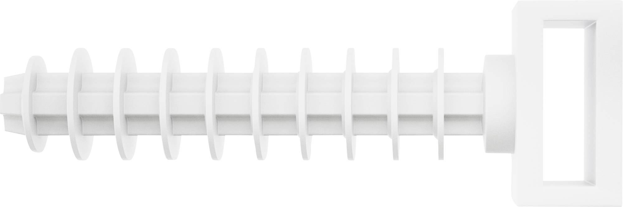 Fischer 545786 FCTP-W white Kołek 100 szt. - obrazek 1