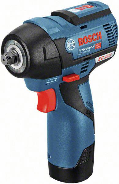 Bosch Professional Bosch Power Tools 06019E0103 Wkrętarka udarowa akumulatorowa 12 V Ilość dołączonych baterii 2 2.5 Ah