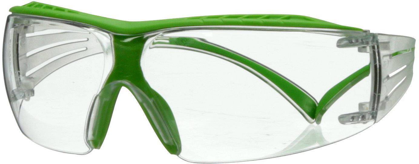 3M SecureFit SF401XSGAF-GRN Okulary ochronne z zabezpieczeniem przeciw zaparowaniu zielony - obrazek 1