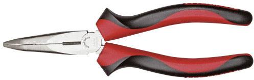 Gedore RED 3301136 Szczypce płaskie, okrągłe stal chromowo-wanadowa 200 mm