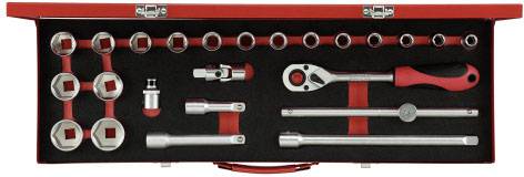 Nasadka zestaw Gedore RED R69004024 3300006 1/2" (12.5 mm) - obrazek 1