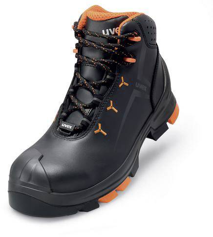 uvex 2 6503247 Buty ochronne S3 Rozmiar buta (EU): 47 czarny, pomarańczowy 1 par(a) - obrazek 1