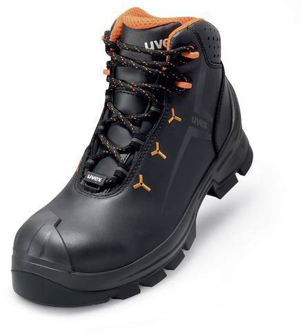 uvex 2 MACSOLE® 6523239 ESD Buty ochronne S3 Rozmiar buta (EU): 39 czarny, pomarańczowy 1 par(a) - obrazek 1