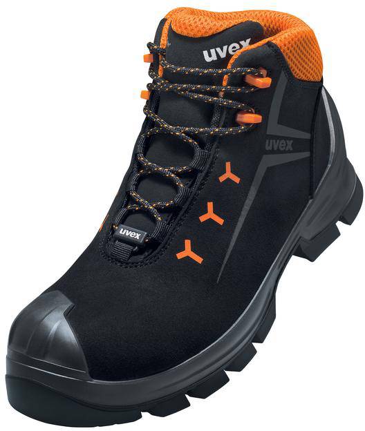 uvex 2 GTX MACSOLE® 6525240 ESD Buty ochronne S3 Rozmiar buta (EU): 40 czarny, pomarańczowy 1 par(a) - obrazek 1