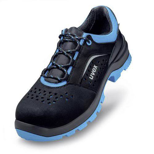 uvex 2 xenova® 9554846 ESD Obuwie ochronne S1 Rozmiar buta (EU): 46 czarny, niebieski 1 par(a) - obrazek 1