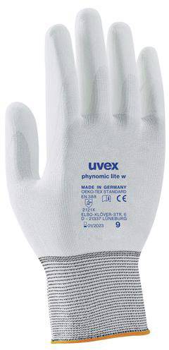 uvex 6004109 phynomic lite w Rękawice robocze Rozmiar rękawic: 9 EN 388 1 par(a)