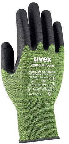 uvex C500 M foam 6049810 Rękawice chroniące przed przecięciem Rozmiar rękawic: 10 EN 388 1 par(a) - obrazek 1