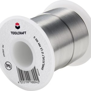 Cyna lutownicza bezołowiowa TOOLCRAFT TO-6481263 szpula Sn99,3Cu0,7 100 g Cyna lutownicza bezołowiowa TOOLCRAFT TO-6481263 szpula Sn99,3Cu0,7 100 g