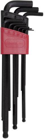 Gedore RED R36675009 Zestaw kluczy trzpieniowych 1.5 mm, 2 mm, 2.5 mm, 3 mm, 4 mm, 5 mm, 6 mm, 8 mm, 10 mm 9 szt. - obrazek 1