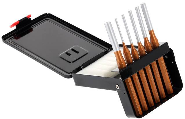 Zestaw punktaków w kasetce metalowej o średnicy 3 - 10 mm, 6-częściowy Gedore RED 3300824 1 szt. - obrazek 1