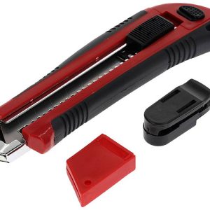 Nóż z odłamywanym ostrzem 25mm ze klipsem Gedore RED 3301605 1 szt. Nóż z odłamywanym ostrzem 25mm ze klipsem Gedore RED 3301605 1 szt.