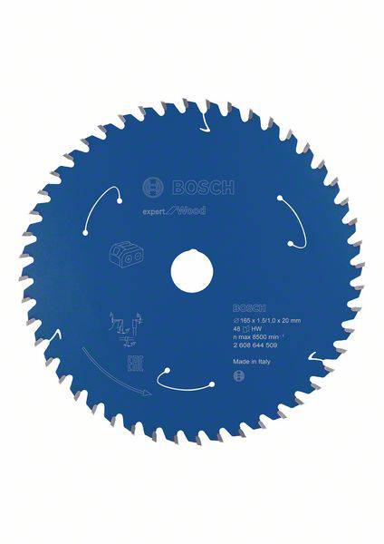 Tarcza tnąca Bosch Accessories Kreissägeblatt Ø 165x20x1,5mm 48 WZ HM Expert for Wood 165 x 20 mm 1 szt.