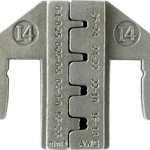 Wkładka do zaciskarki TOOLCRAFT PLE-0I4 TO-6483003, 14 do 26 awg Wkładka do zaciskarki TOOLCRAFT PLE-0I4 TO-6483003, 14 do 26 awg