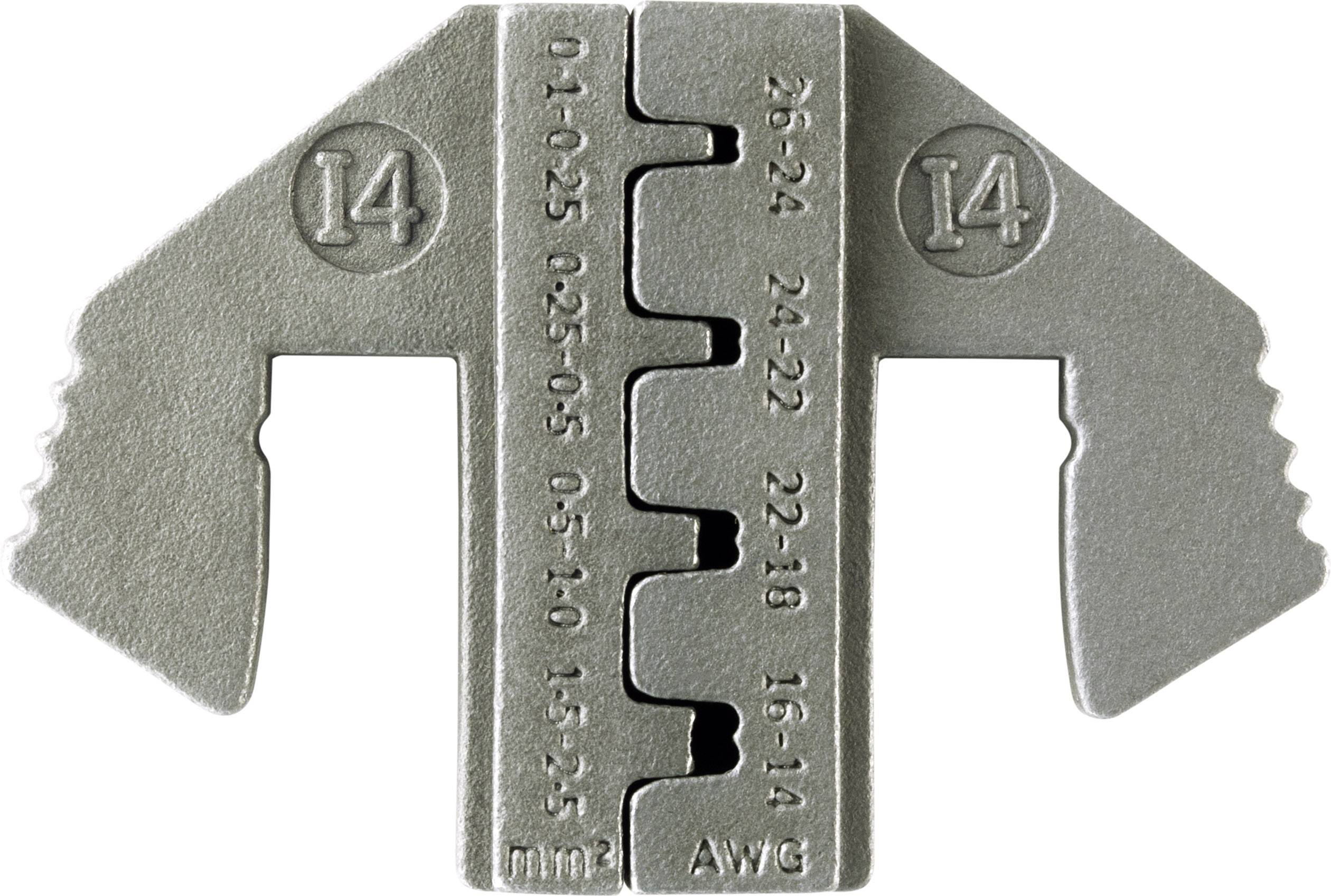 Wkładka do zaciskarki TOOLCRAFT PLE-0I4 TO-6483003, 14 do 26 awg - obrazek 1