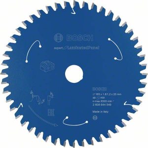 Tarcza tnąca Bosch Accessories Kreissägeblatt Ø 165x20x1,8mm 48 WZ HM Expert for Laminated Panel 165 x 20 mm 1 szt. Tarcza tnąca Bosch Accessories Kreissägeblatt Ø 165x20x1,8mm 48 WZ HM Expert for Laminated Panel 165 x 20 mm 1 szt.