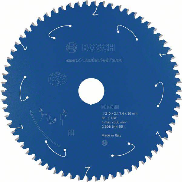 Tarcza tnąca Bosch Accessories 2608644551 210 x 30 mm 1 szt. - obrazek 1