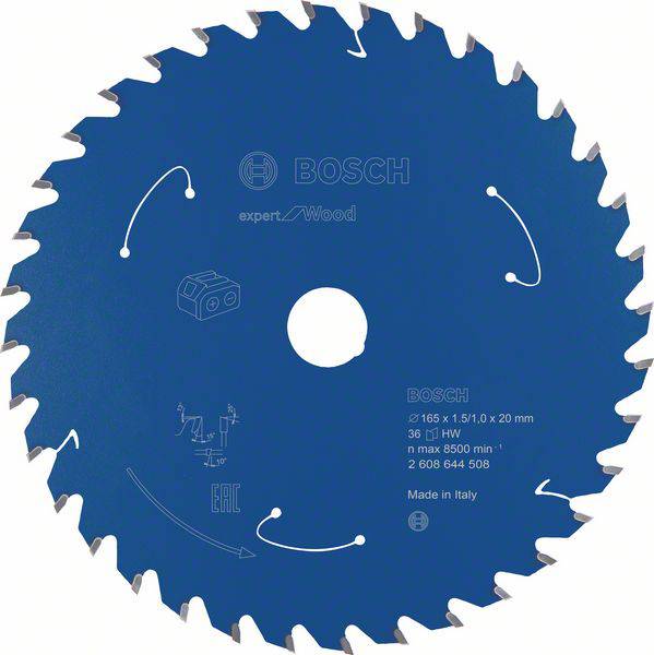 Tarcza tnąca Bosch Accessories Expert Wood 165 x 20 mm 1 szt. - obrazek 1
