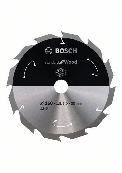 Tarcza tnąca z węglików spiekanych Bosch Accessories 2608837675 160 x 20 mm 1 szt. - obrazek 1
